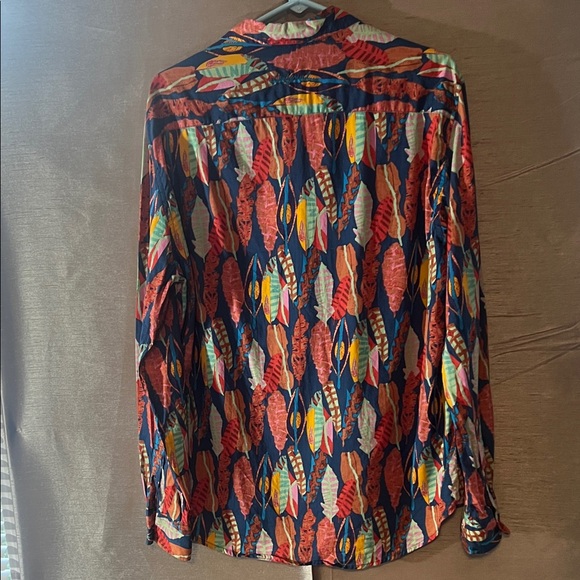 Desigual Man / Men's Colorful Patterned Stylish lightweight cotton Shirt - Picture 6 of 8